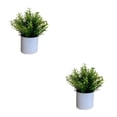 thumbnail image 4 of Wosthever 4 paquetes/lote fácil de limpiar planta falsa solución de bajo mantenimiento para plantas artificiales elegantes de interior Type3 NO3, 4 of 6