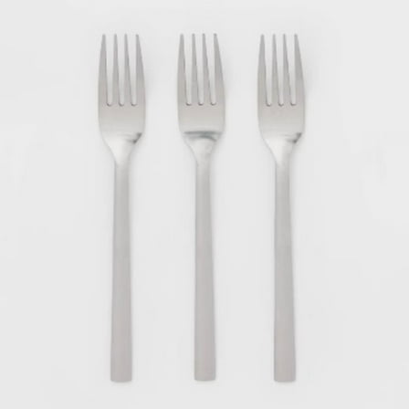 3pc Fork Set Silver -