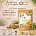 thumbnail image 4 of Chanca Piedra & Horsetail (Cola de Caballo) Herbal Tea – 24 Tea Bags (2000 mg Each) – Traditional Herbal Infusion – 100% Natural, Non-GMO, Caffeine-Free –Vegan, 4 of 9