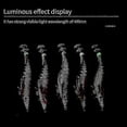 thumbnail image 2 of Luminous Wood Shrimp Squid Lures 5 Pcs 13cm 20g Bass Fishing Hooks, 2 of 5