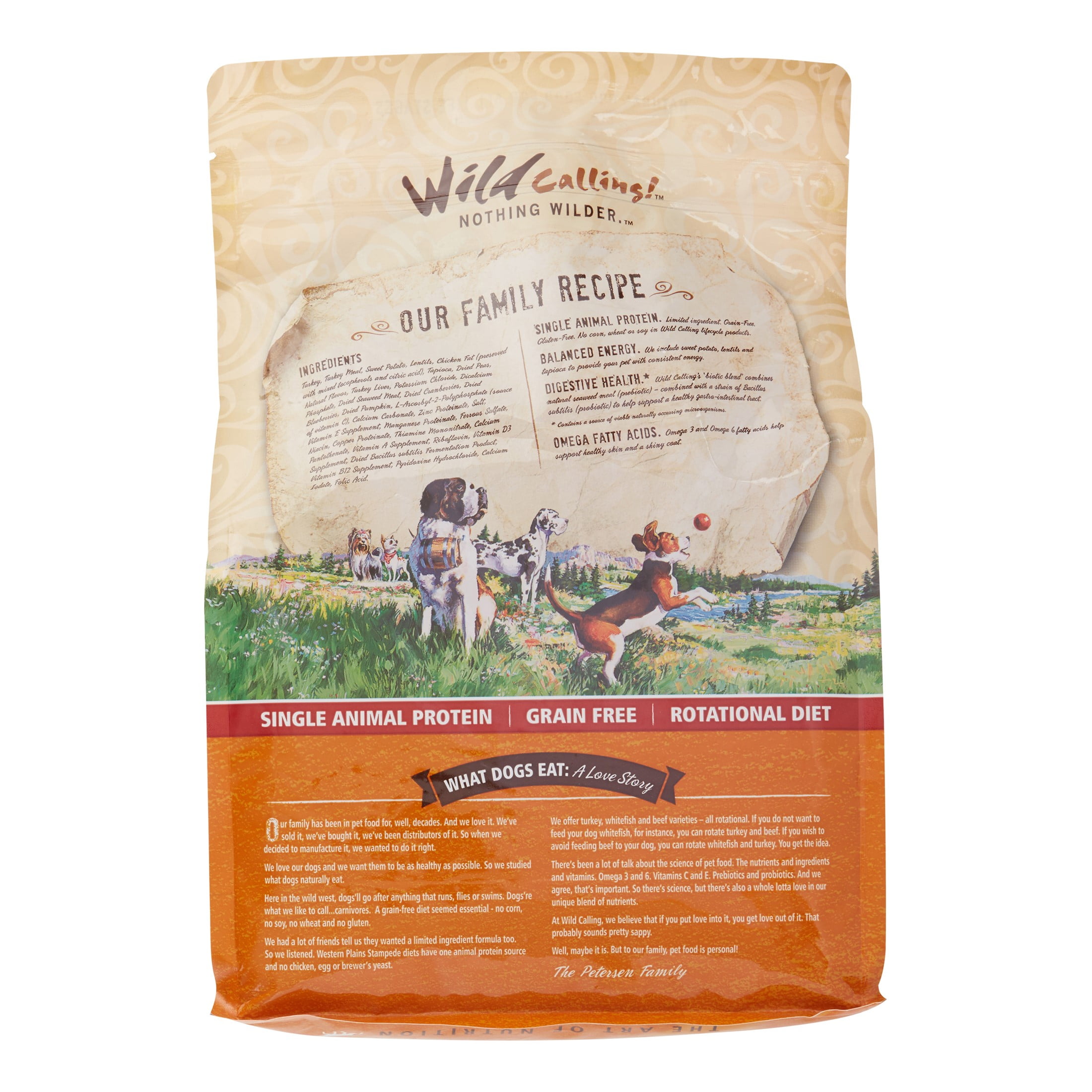 Call of the wild grain free top