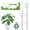 28" - 5 Pack, variant on 5 Pack Stackable Plant Support Stakes, Climbing Plant Support Structures for Monstera, Pothos, Philodendron Garden Plant Stakes for Indoor Outdoor Plants