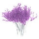 thumbnail image 2 of 50 piezas de flores artificiales acrílicas con forma de gota de diamante de cristal para decoración de fiestas Púrpura, 2 of 8