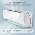 TOSOT 9,000 BTU MiniSplit Air Conditioner, Wifi Enabled Ductless