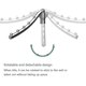 thumbnail image 2 of Foldable Wall Hanger, Foldable Wall Mounted Clothes Drying Rack, Steel Clothes Rack Wall Hanger Holder With Foldable Swing Arm Bracket Hook Hanger, 2 of 5
