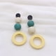 thumbnail image 3 of Pendientes colgantes jinwen Boho aretes con borlas y bolas, 3 of 7