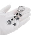 thumbnail image 5 of Unique Bargains 1 Pc Handbag Charm Keychain Tree Bag Accessories Silver Tone Black, 5 of 6