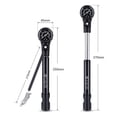 thumbnail image 3 of GIYO Bicycle Air Pump Portable 300PSI High Pressure MTB Bike Shock Pump with Schrader & Presta Valve Gauge for Front Fork Rear Suspension Tire, 3 of 9