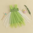 thumbnail image 4 of Fortune Robe de Fée pour Tout-Petites Filles Costume d'Halloween Sans Manches Ailes de Papillon Robe en Tulle, 4 of 9