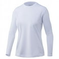 thumbnail image 5 of HUK Womens ICON X Sleeve T-Shirt Porcelain Blue, Small Long Sleeve Shirt, 5 of 9