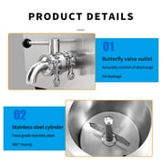 Kolice Commercial Milk Pasteurization Machine, Gelato ice Cream Mix Pasteurizer, Juice Pasteurization Machine,Sterilization Dairy Equipment