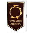 thumbnail image 2 of Yanbooch Mandalorian Crusaders Figure scale Flag banner with Grommets Man cave Decor 30x50inch, 2 of 5