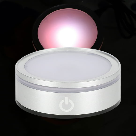 Base, 3D Statues LED Light Base, For Jewelry Colored Gemstone