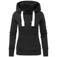 thumbnail image 2 of Sweat à Capuche Col Roulé Manches Longues pour Femmes, 2 of 4