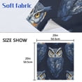 thumbnail image 5 of Napkin Satin Napkin 20*20Inchx1 Kitchen Towel Dinner Plate Towel Decorative Towel Napkin Tea Towel Suitable For Kitchen Table Blue Owl, 5 of 8