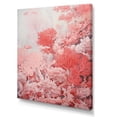 thumbnail image 2 of Designart "Fluid Art Red Coral I" Coastal Coral Under Water Wall Art Prints, 2 of 7