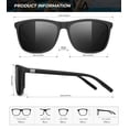 thumbnail image 4 of KALIYADI Sunglasses Men Sun Glasses Lightweight Classic Polarized Sunglasses for Women and Men With UV Protection, 4 of 8