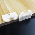 thumbnail image 2 of 10 Pieces Drawer Guides Plastic Drawer Rail Guides Drawer Rail Furniture Replacement Parts, 2 of 5