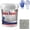 Colorful, variant on 2026 Upgrade Epoxy Colored Sand Floor Paint — Self Leveling & Fast Drying, High-gloss Marble Effect Coating, Garage Floors Painting