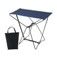 thumbnail image 4 of Almencla Portable Folding Stool Compact Camping Chair Lightweight Folding Camp Stool Navy, 4 of 8