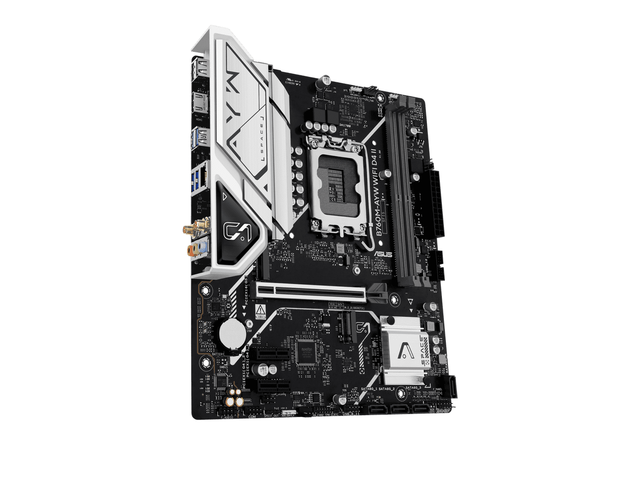 ASUS B760MAYWWIFID4II Micro ATX Motherboard