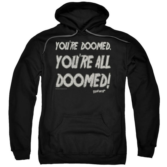 Friday The 13Th - Doomed - Pull-Over Hoodie - XX-Large