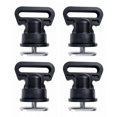 thumbnail image 1 of 4pcs Kayak Track Mount Vertical Tie Down for Securing Cooler Fishing Crate and Other Kayak Accessories, 1 of 4