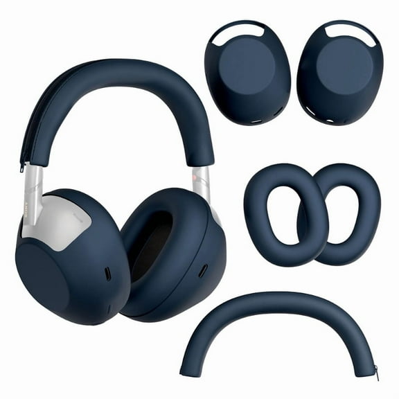 Sony WH-1000XM6 Silicone Headphone Case Protective Cover Skin 3-in-1