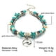 thumbnail image 2 of Tobillera De Tortuga Con Estrella De Mar Azul, Abalorios De Doble Capa, Tobillera Bohemia Hecha A Mano En El Mar, Joyería Para Pie Para Mujer Y Niña Advancent AP006889-01, 2 of 6