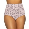 thumbnail image 1 of Women's Vanity Fair 15712 Perfectly Yours Ravissant Tailored Brief Panty (Flirty Flower Print 11), 1 of 4