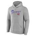 thumbnail image 2 of Men's Gray Atlanta Braves Wahconah Pullover Hoodie, 2 of 3