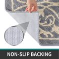thumbnail image 4 of HTOOQ Door Mat Indoor Rugs for Entryway Floor Mats Inside Doormat Front Entrance Rug Entry Non Slip Washable,19.5"x31.5",Gray, 4 of 8