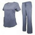 thumbnail image 6 of NATURAL UNIFORMS Womens STRETCH SCRUB SET With V-NECK TOP, 6 of 7
