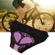 thumbnail image 5 of Ropa Interior De Pantalones Cortos De Bicicleta Acolchados 3D Para Mujer, Calzoncillos De Bicicleta De Silicona De Poliéster Con Absorción De Impactos Negros Para Montar, 5 of 7
