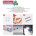 thumbnail image 5 of Reflector Led para Pared Eficiente SolarFlixWhite 1Pza Blanco Blanco Frío 3.8W 450 lm NI-MH 6V IP65 9hrs., 5 of 5