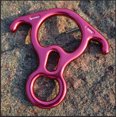 thumbnail image 2 of Descensor de Cuerda Accesorio para Escalar Rescate Rappel de Color Roja para Deportes Sunnimix Descenso escalador, 2 of 8