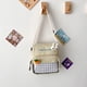 thumbnail image 1 of 3-color Children's Diagonal Small School Bag Plush Doll Canvas Bag Shoulder Messenger Bag Female Bag Trendy Fashion heqiyong LED, 1 of 2