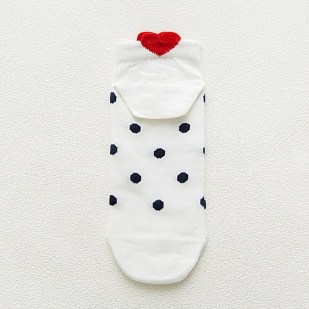 

WANYNG Socks Socks Cotton Work Love Women FashionComfortable Casual Heart-shaped Men Socks C