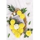 thumbnail image 5 of Flores Artificiales N&T NIETING Rosas de Espuma Amarillas x50, 5 of 7