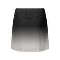 thumbnail image 5 of FASHOFT Tennis Skirts For Women Printed Double Layer Skort With Pockets Elastic Waist For Yoga Running And Casual Sports Wear Womens Athletic Skirt Black, 5 of 6