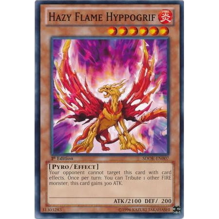 YuGiOh Structure Deck: Onslaught of the Fire Kings Hazy Flame Hyppogrif