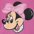 thumbnail image 4 of Disney Minnie Mouse Little Girls' Fleece 2-Piece Sweatshirt and Pants Set Bright Pink, 4 of 6