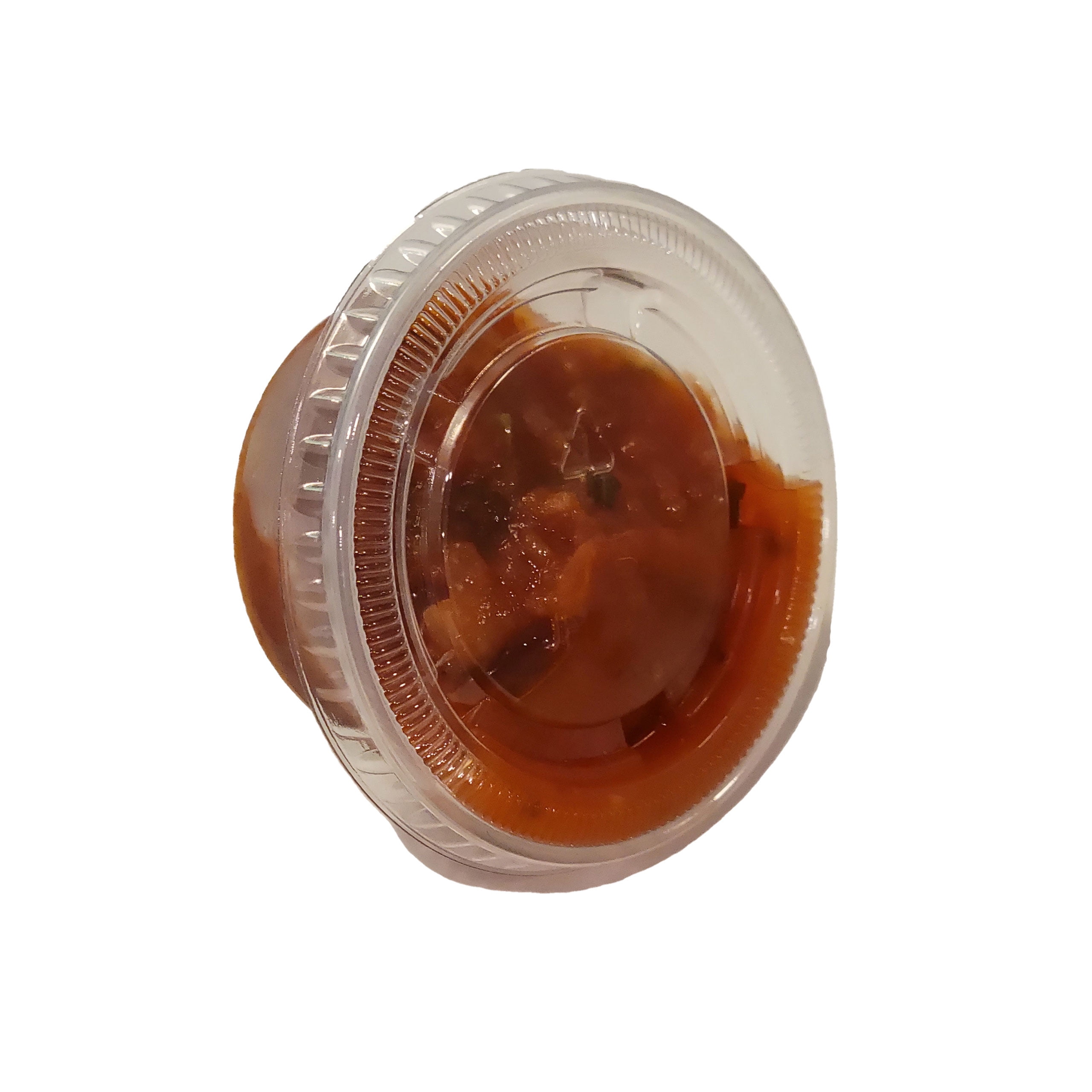 [250 Sets] 3.25oz Clear Portion Cups with Clear Lids, Disposable Plastic Cups for, Salad Dressing, Premium Small Plastic Condiment Container, Disposable Dressing Cups