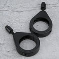 thumbnail image 4 of Ouitble Soporte De Luz De Señal De Giro Para Motocicleta, Chapado En Metal, 41mm, Abrazaderas, Accesorios De Montaje(黑色), 4 of 5