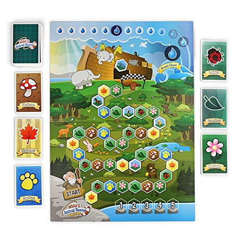 Noah’s Animal Rescue Board Game The #1 Cooperative Matching Game for Kids Ages 