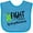 Turquoise, variant on Inktastic Fight Lymphoma Lime Ribbon Boys or Girls Baby Bib