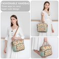 thumbnail image 6 of Beige Princess Dress Pattern Womens Lunch Box for Work,Insulated Large Lunch Bag for Tween and Teen,Loncheras Para Mujer,Leakproof Adult Lunch Bag for Work,Beach,Travel,Picnic,Camping, 6 of 7