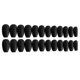 thumbnail image 1 of 24Pcs Bailarina Pure Color Matte Coffin Nails Cubierta completa Medium False Gel Frosted Press on CACAGOO Uñas falsas, 1 of 4