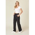 thumbnail image 6 of Soft Straight Leg Pants With Bungee Tie - Black, 6 of 6