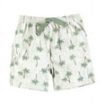 thumbnail image 3 of Hudson Baby Boy Shorts Bottoms 4-Pack, Palm Tree, 4 Toddler, 3 of 6